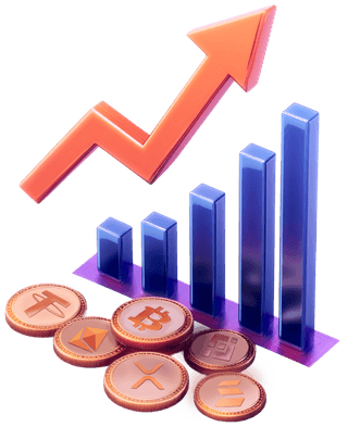Puro Markvex interface da plataforma de negociação de criptomoedas com visão geral do produto